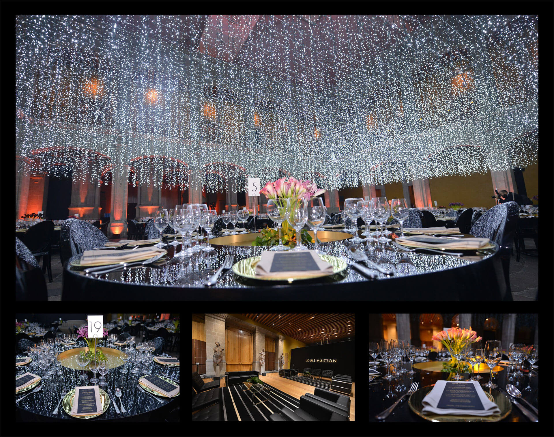 Servicios de diseño y producción de eventos e inauguraciones